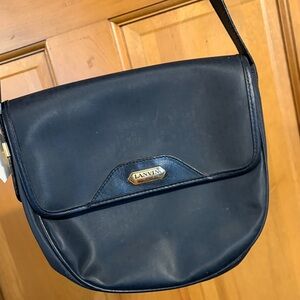 Lanvin Navy Crossbody Bag